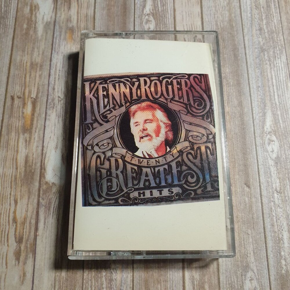 Kenny Rogers Cassette Tape Twenty Greatest Hits Liberty Records Country Music